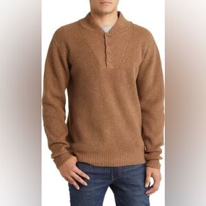 CABELA’s 2XL Mens Wool Blend Military Chunky Knit Chocolate Grandpop Hunting